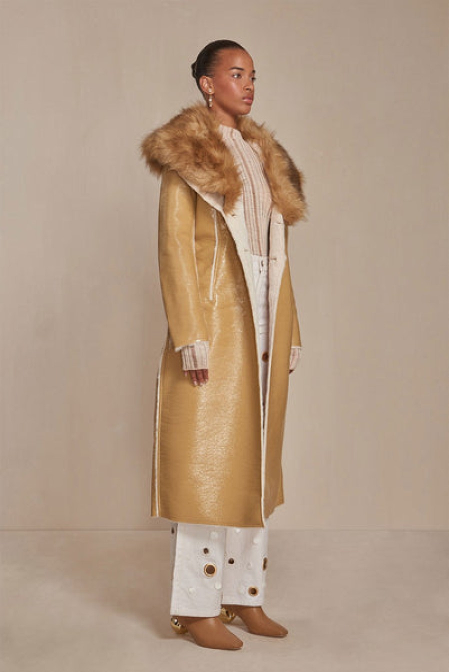 Clothing Cult Gaia | Cult Gaia - Elaine Jacket - Tawn