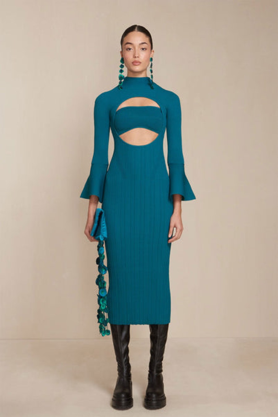 Clothing Cult Gaia | Cult Gaia - Elven Knit Dress - Seamoss