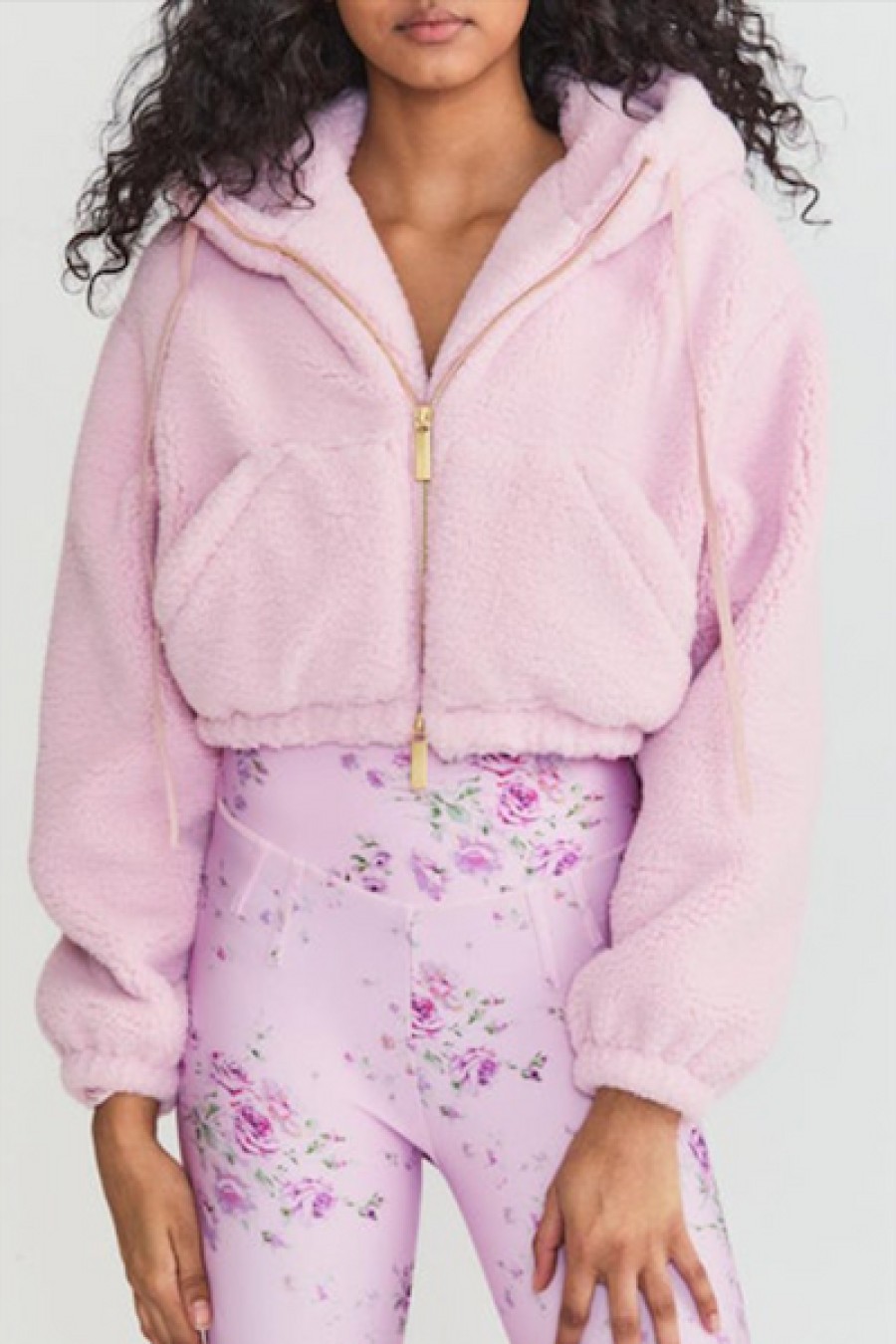Clothing LoveShackFancy | Loveshackfancy - Darcelle Bomber - Pale Rose