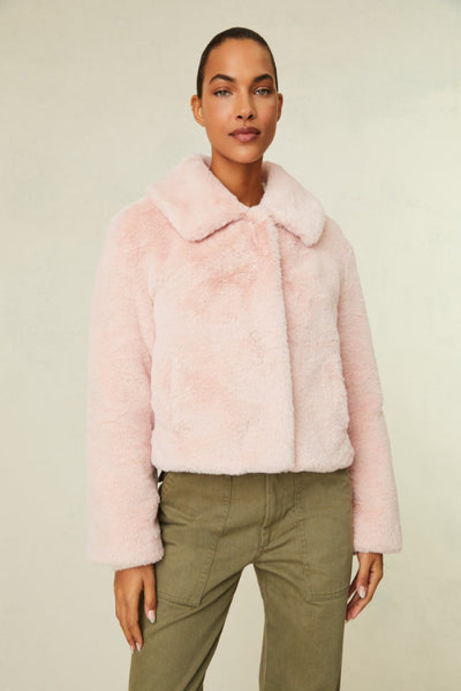 Clothing LoveShackFancy | Loveshackfancy - Milos Jacket - Rose Dust