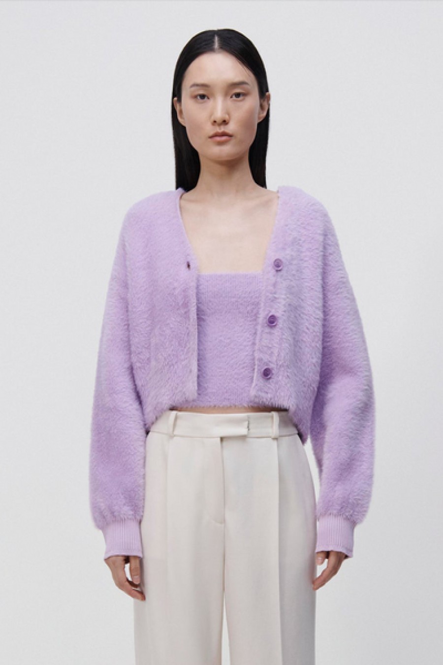 Clothing Simkhai | Simkhai - Bambi Cardigan - Lavender