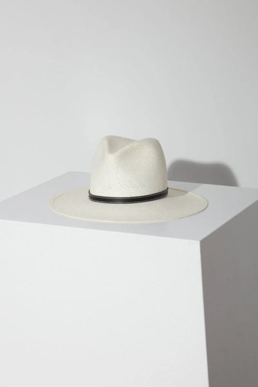 Accessories Janessa Leone | Janessa Leone - Rhodes Hat - Bleach