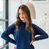 Clothing stateside | Stateside - Softest Fleece Crewneck Sweatshirt - New Navy