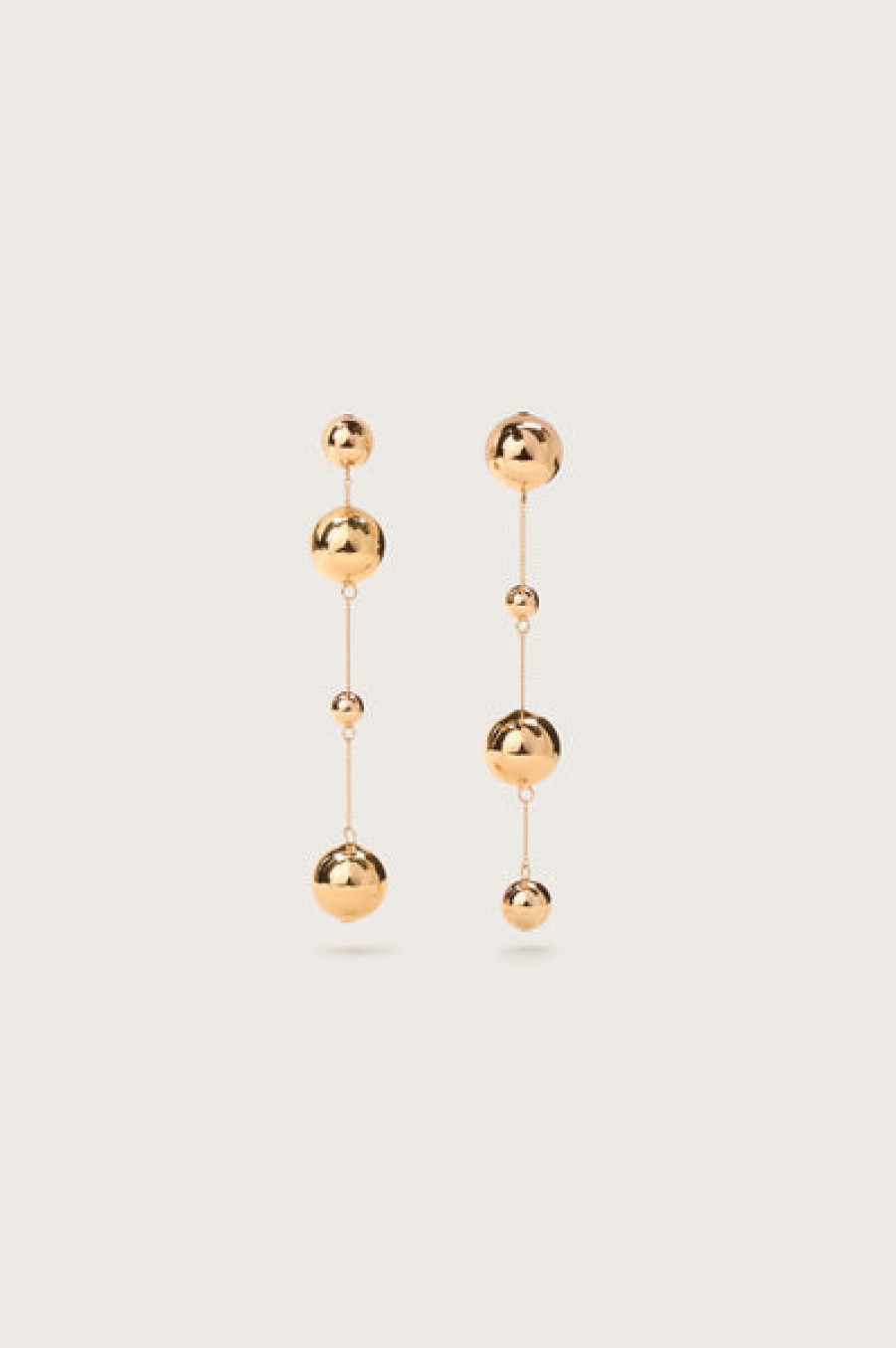 Accessories Cult Gaia | Cult Gaia - Adrienne Earring - Shiny Brass
