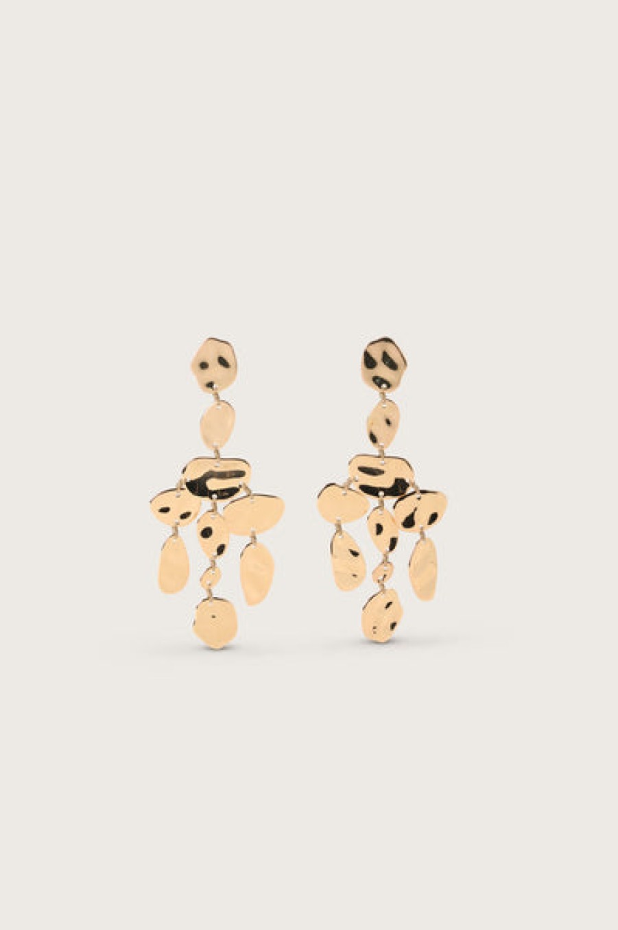 Accessories Cult Gaia | Cult Gaia - Sloane Earring - Shiny Brass