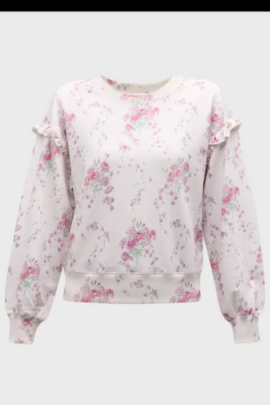 Clothing LoveShackFancy | Loveshackfancy - Keeva Pullover - Magenta Glow