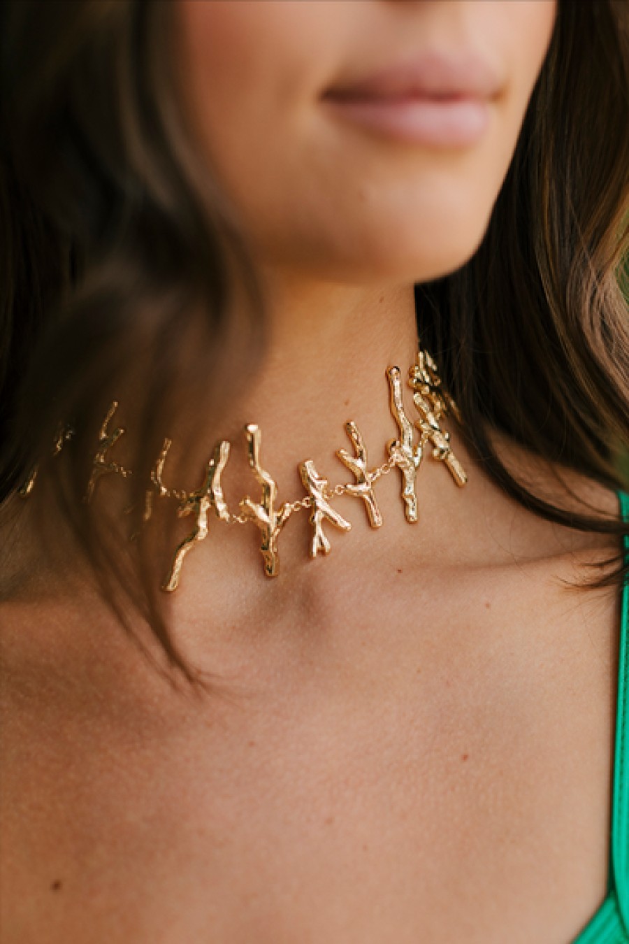 Accessories Cult Gaia | Cult Gaia - Noemi Choker - Gold