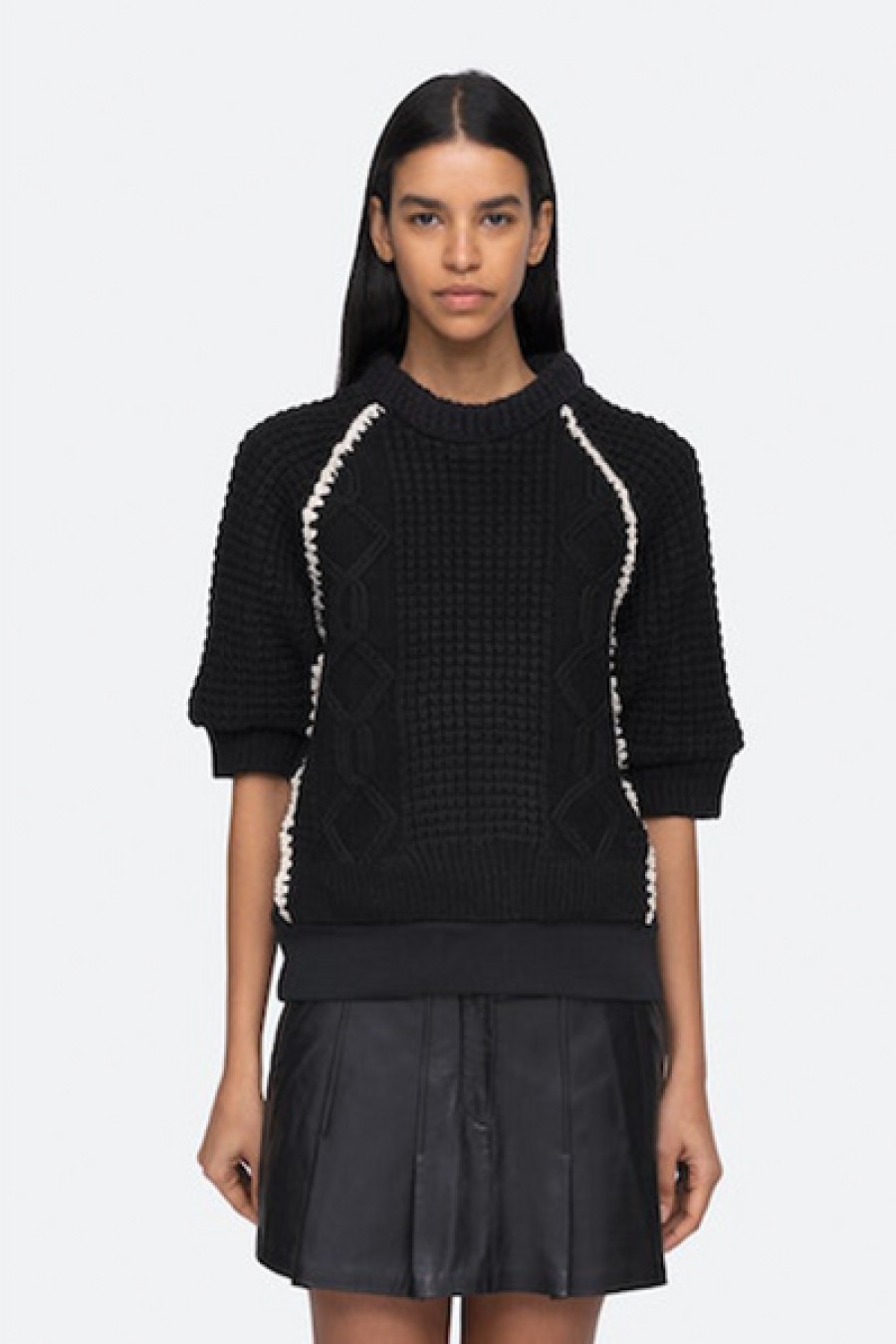 Clothing Sea New York | Sea New York - Leni S/S Sweater - Black