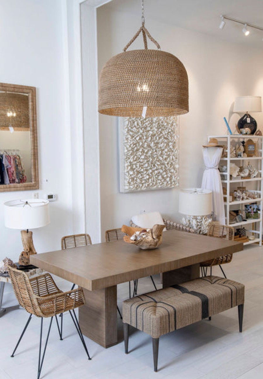 Home Sunni Spencer | Woven Rattan Oversized Pendant Light - Natural {Pre-Order}