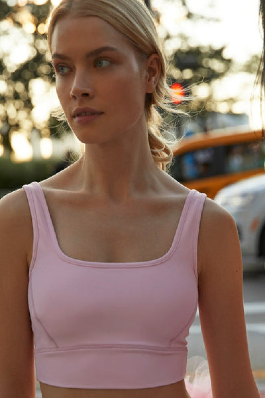Clothing LoveShackFancy | Loveshackfancy - Pecan Bra - Pale Rose