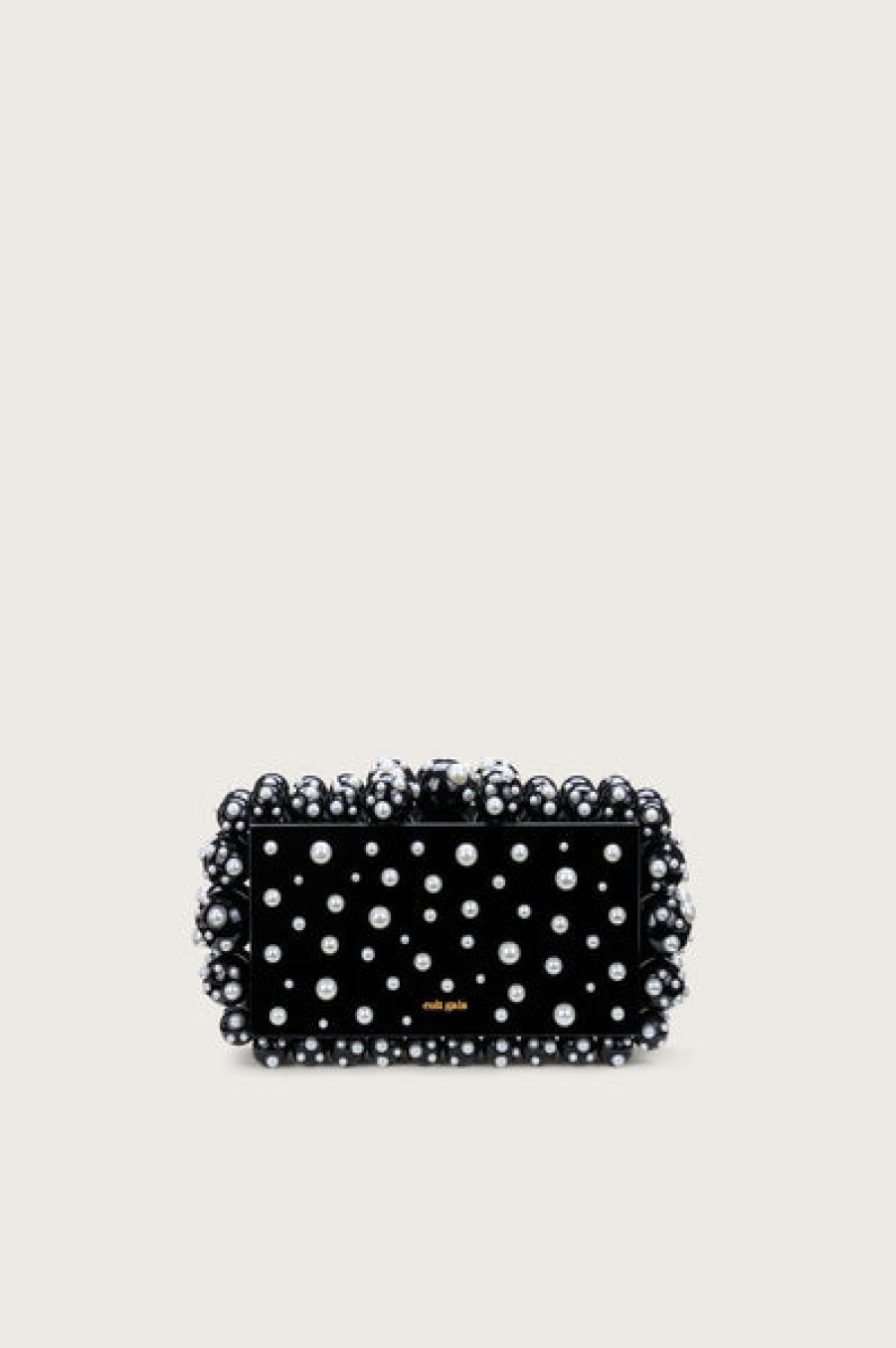 Bags Cult Gaia | Cult Gaia - Eos Clutch - Black Pearl