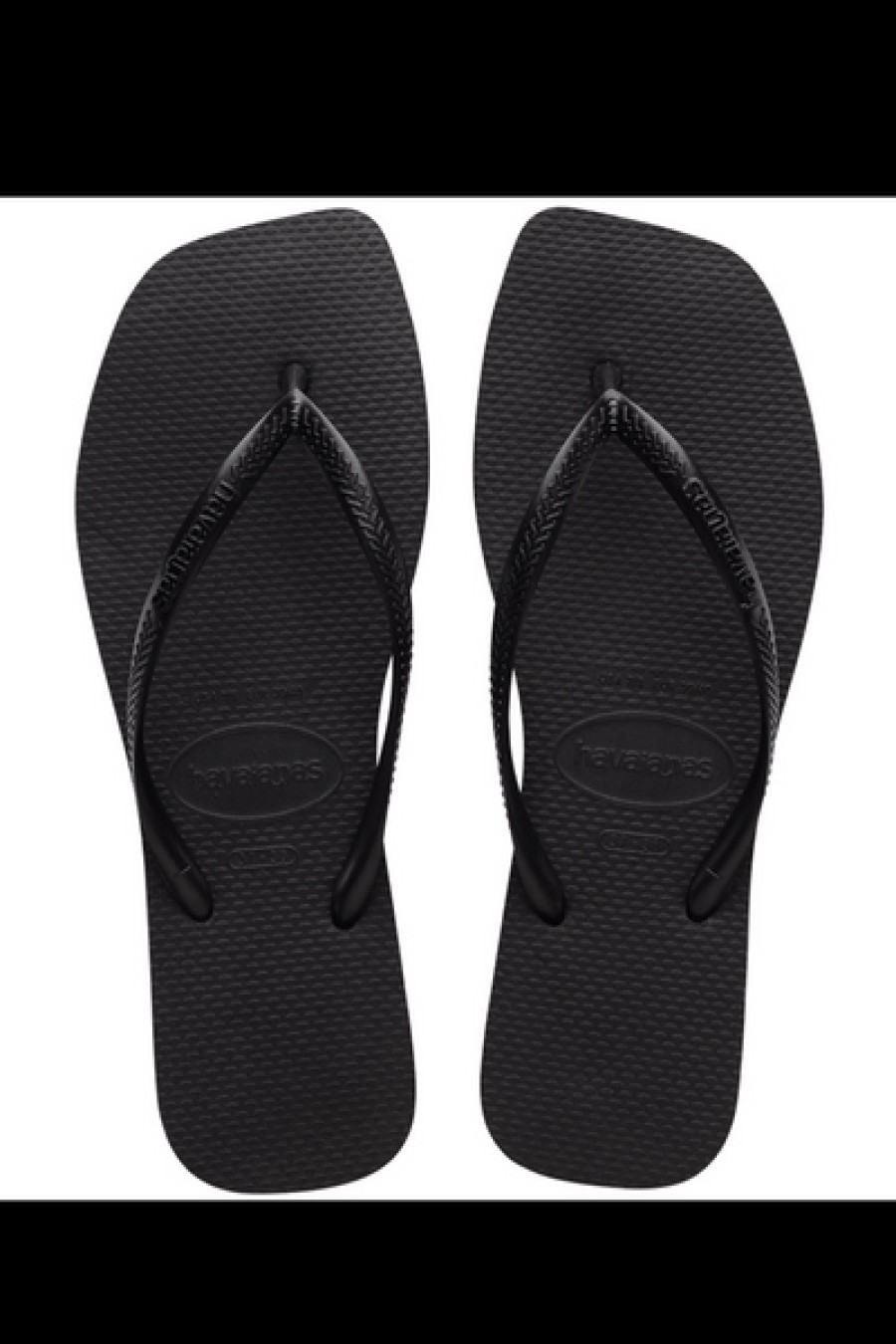 Shoes Havianas | Havianas - Slim Square Sandal - Black
