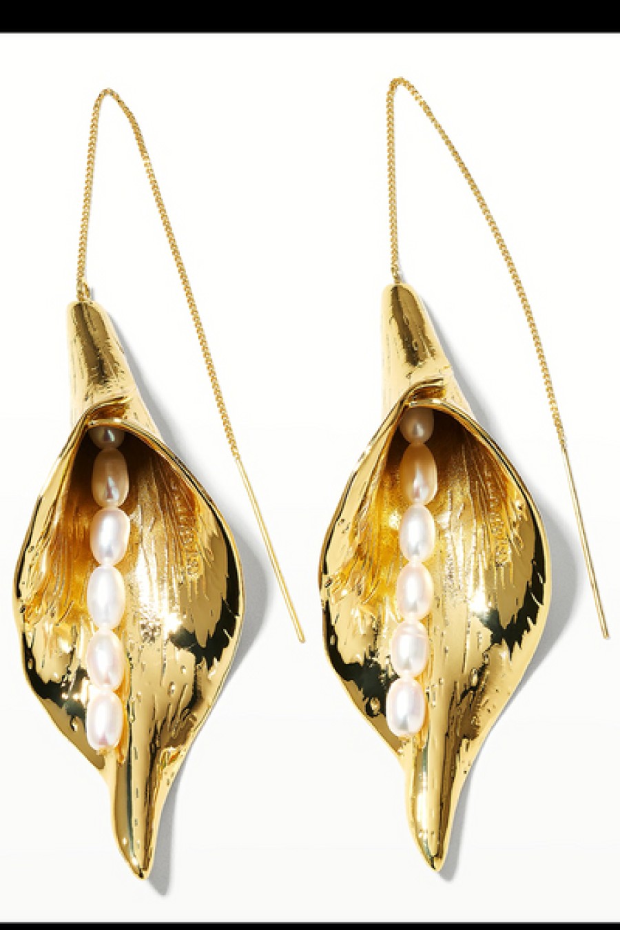 Accessories Cult Gaia | Cult Gaia - Calla Earrings - Gold