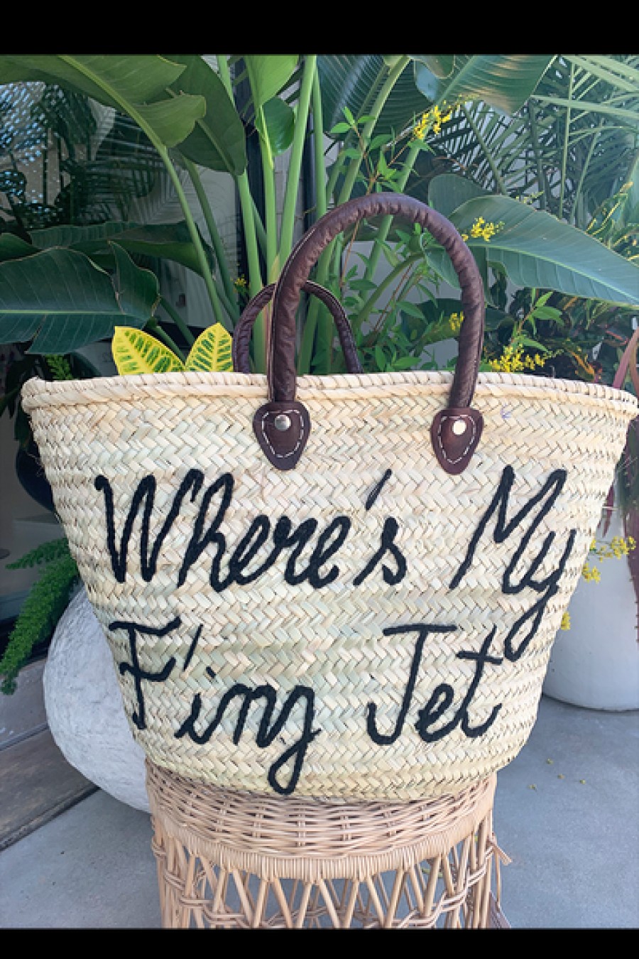Bags Sunni Spencer X Poolside | Where'S My F'Ing Jet Bag - Sunni Spencer Exclusive X Poolside