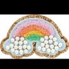 Bags Stoney Clover Lane | Stoney Clover Lane - Glitter Pearl Rainbow Patch