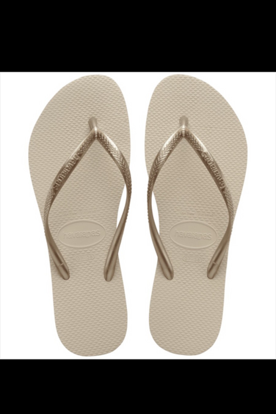 Shoes Havianas | Havianas - Slim Flip Flops - Sand Grey/Light Golden