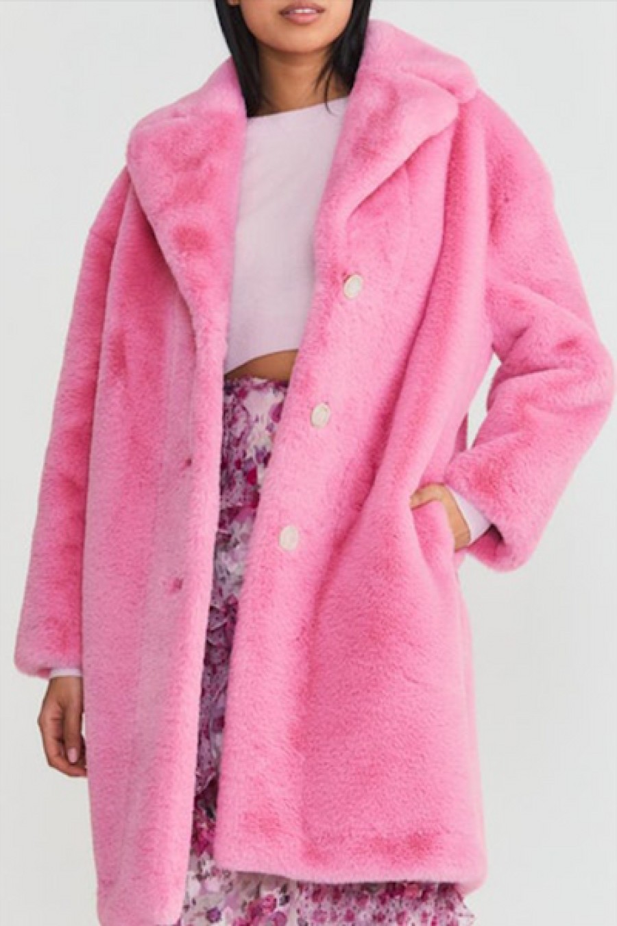 Clothing LoveShackFancy | Loveshackfancy - Kamasi Jacket - Strawberry Burst
