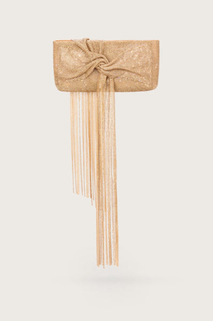 Bags Cult Gaia | Cult Gaia - Banu Mini Rhinestone Clutch - Champagne