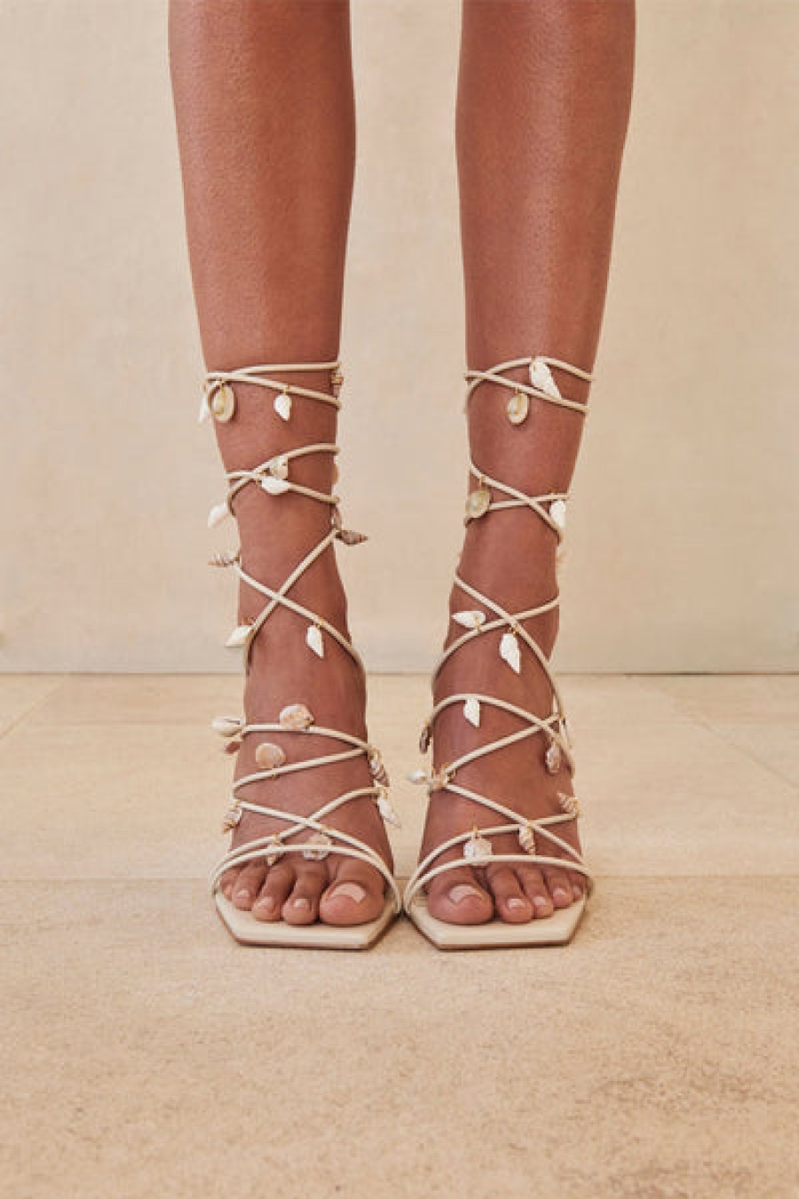 Shoes Cult Gaia | Cult Gaia - Lazar Sandal - Off White